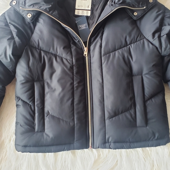 abercrombie & fitch mini puffer coat ✨️NEW - Picture 2 of 10
